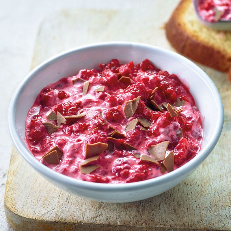 Himbeer-Schoko-Creme