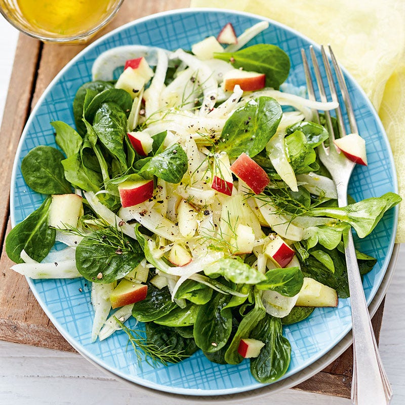 Fruchtiger Fenchel-Apfel-Salat