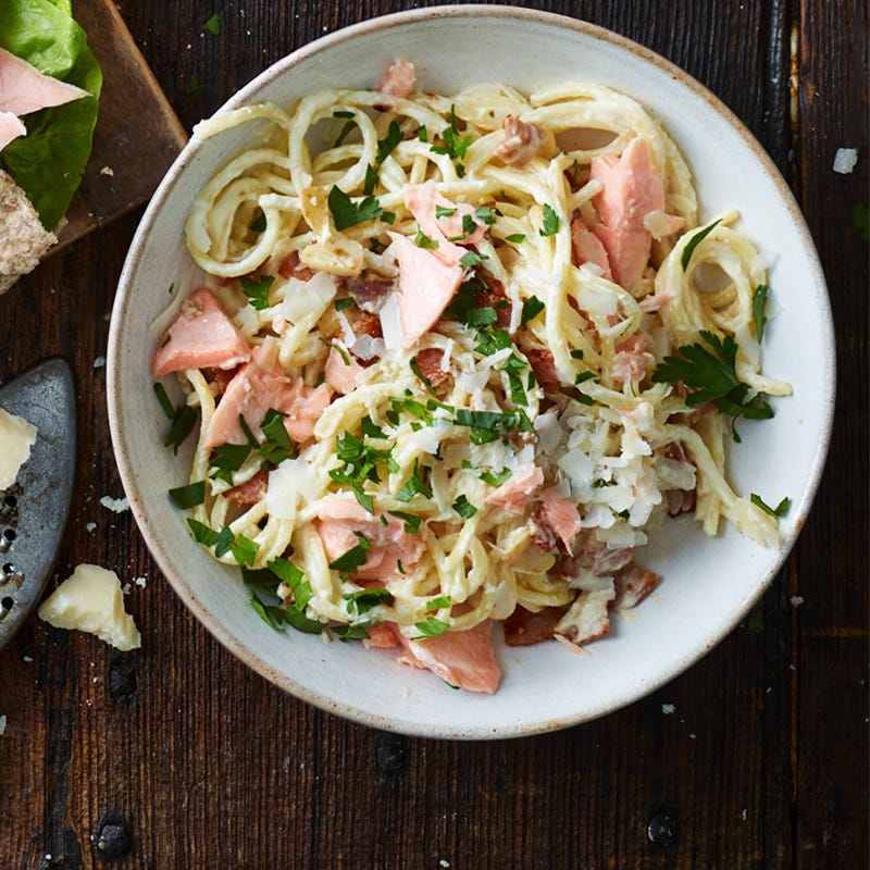 Photo of Salmon carbonara by WW