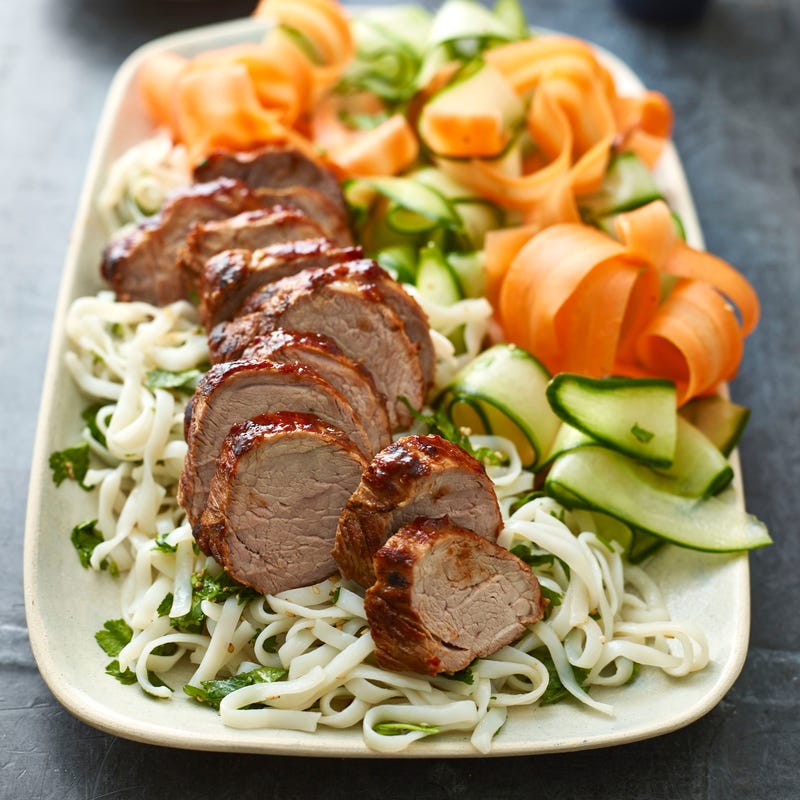 Photo of Roast pork with noodle salad by WW