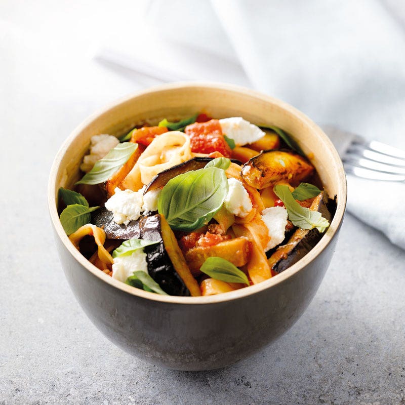 Tagliatelle alla Norma