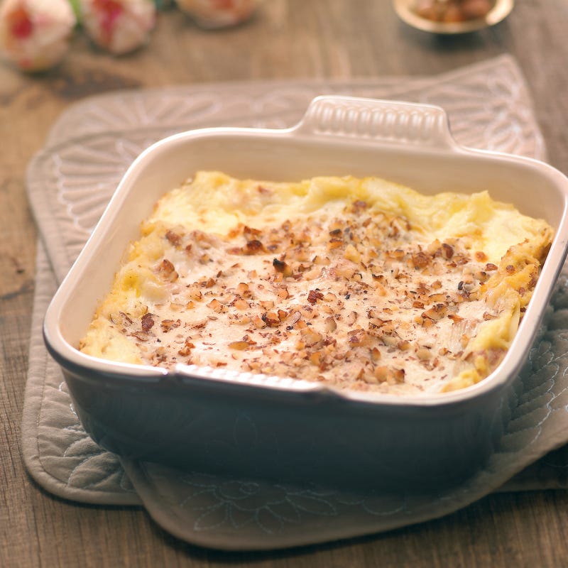 Lasagne aux courges et saucisses