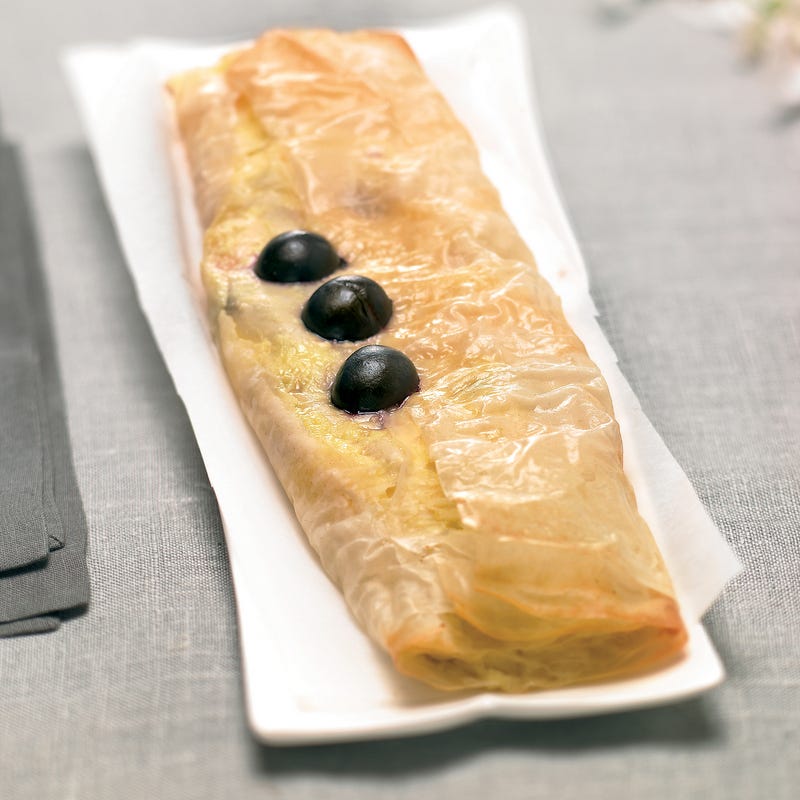 Strudel aux raisins secs