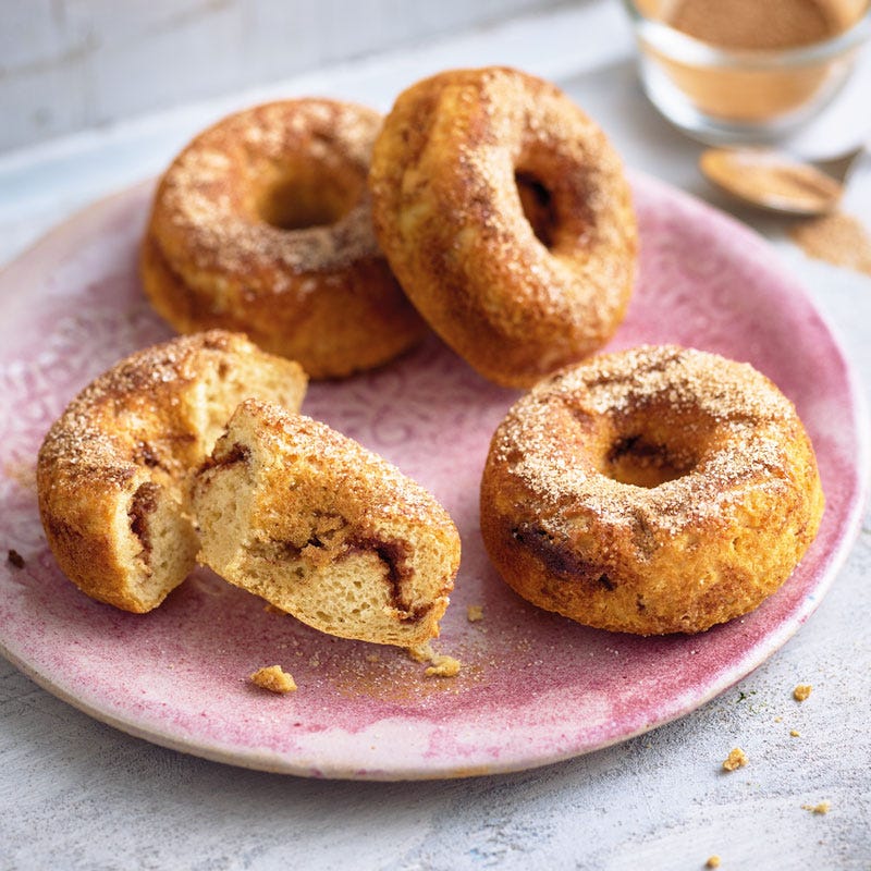 Donuts mit Zimt und Zucker