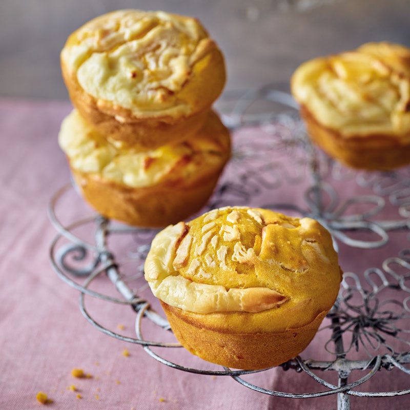 Kürbis-Frischkäse-Muffins