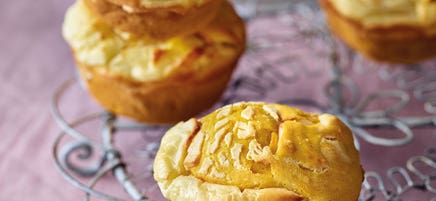 Kürbis-Frischkäse-Muffins