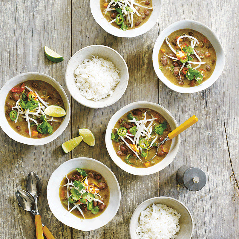 Photo of Hawaiian bean and vegetable (OW Ranch) soup by WW