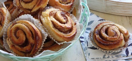 Leichte Zimtschnecken