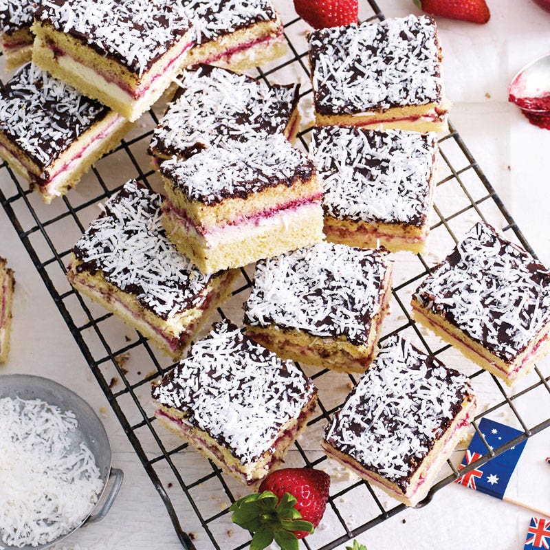 Australische Lamingtons