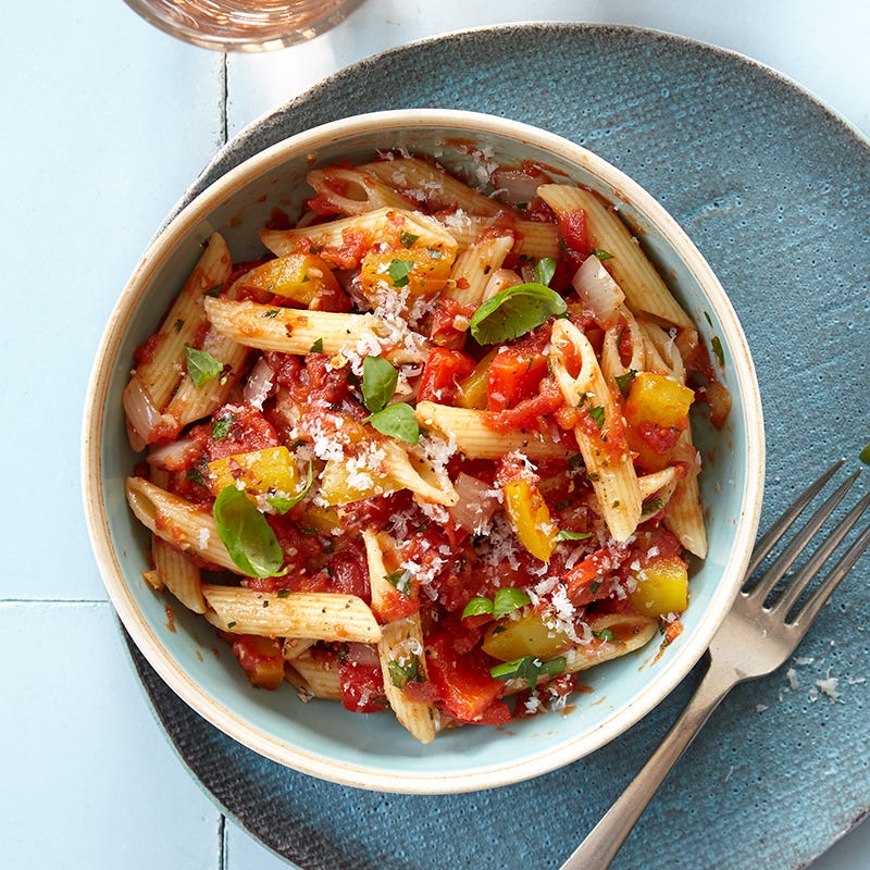 Photo of Penne with sweet bell peppers by WW