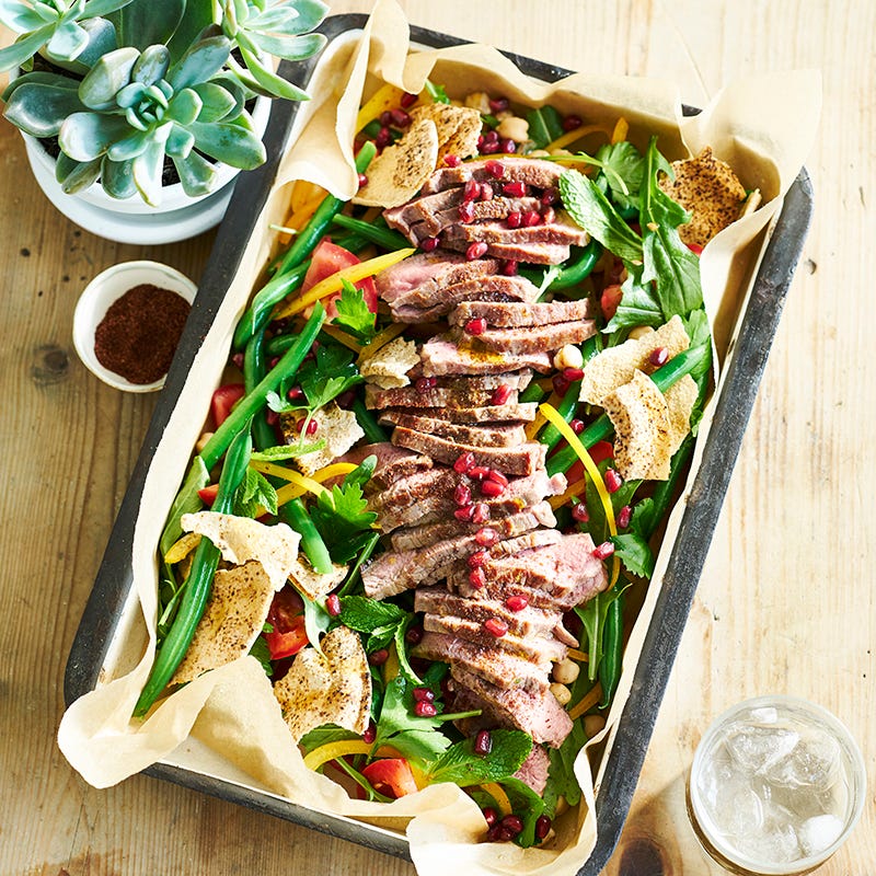Photo of Lamb and pita salad by WW