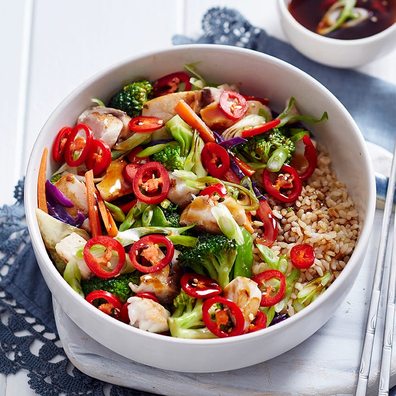 Photo of Fish stir-fry by WW