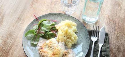 Fiskgratäng med pizzasmak