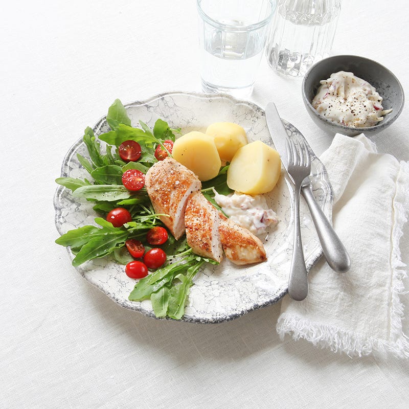 ViktVäktarna - Kyckling med äppletzatziki