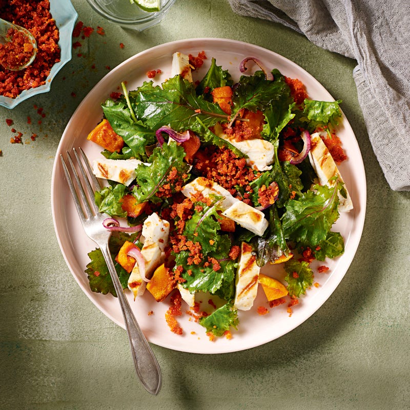 Photo of Warm kale & chicken salad by WW