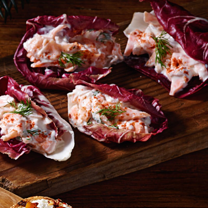 Photo of Smoked trout & cream cheese boats by WW