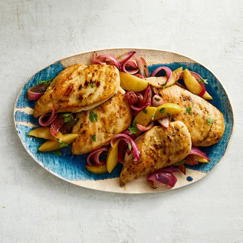 Photo de Poulet braisé aux pommes par WW