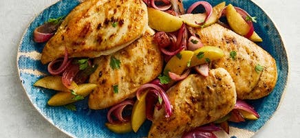 Apple-Braised Chicken