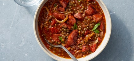 Kielbasa and Lentil Stew