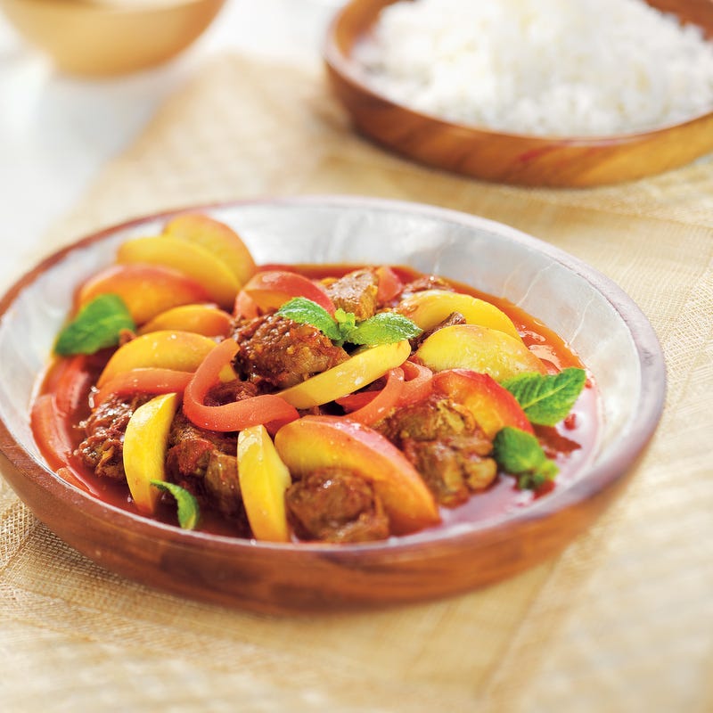 Ragoût de veau à la caribéenne