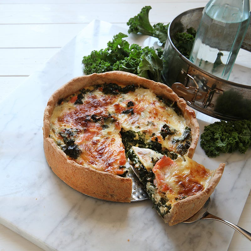 ViktVäktarna - Lax- och grönkålspaj