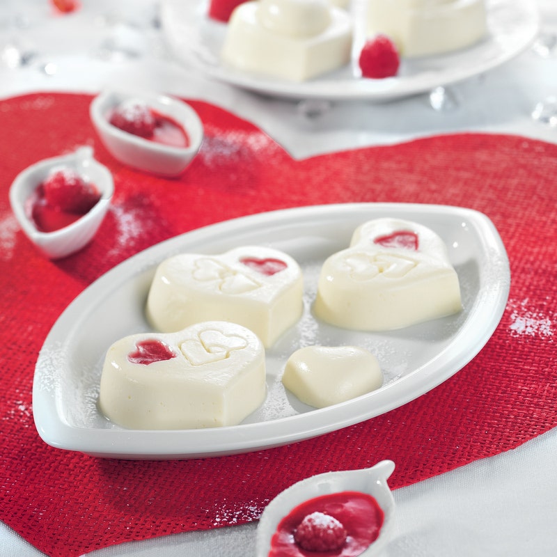Cœur au chocolat blanc