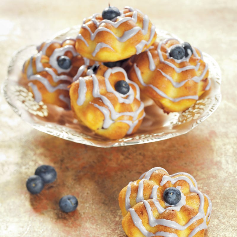 Cupcakes aux myrtilles