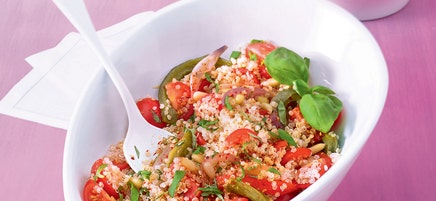 Salade de quinoa.