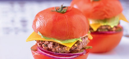 Burger de tomate