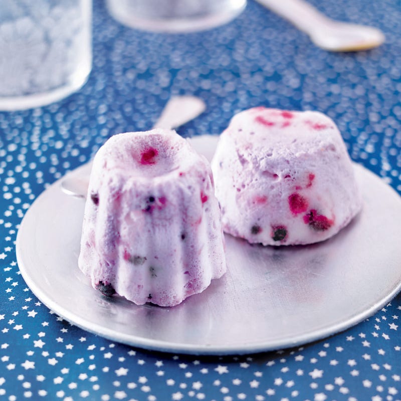 Mousse aux fruits rouges