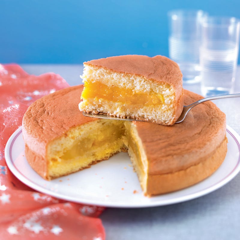 Dessert fruité à la mangue