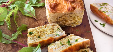 Terrine de Saint-Jacques aux poireaux