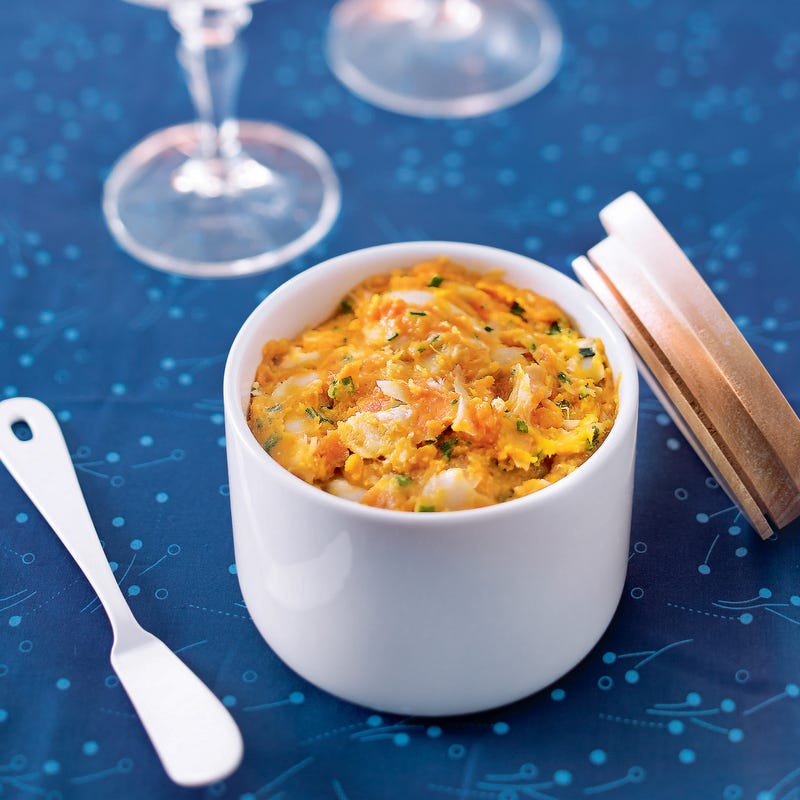 Rillettes patates douces - morue