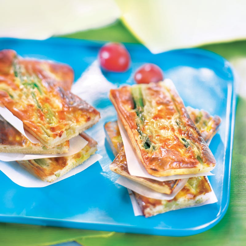 Bouchée parmesane aux asperges