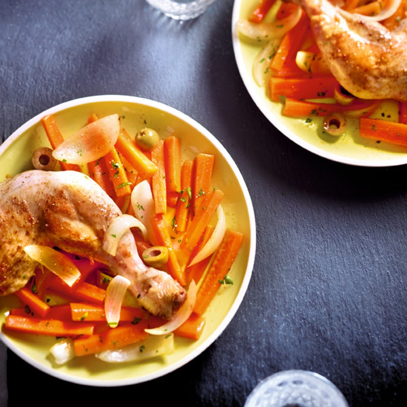 Photo de/du Poulet aux carottes par WW