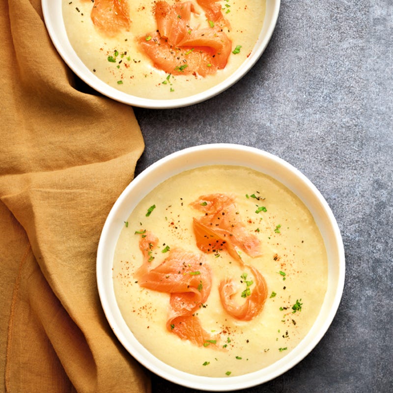 Photo de/du Velouté d'endive au saumon par WW