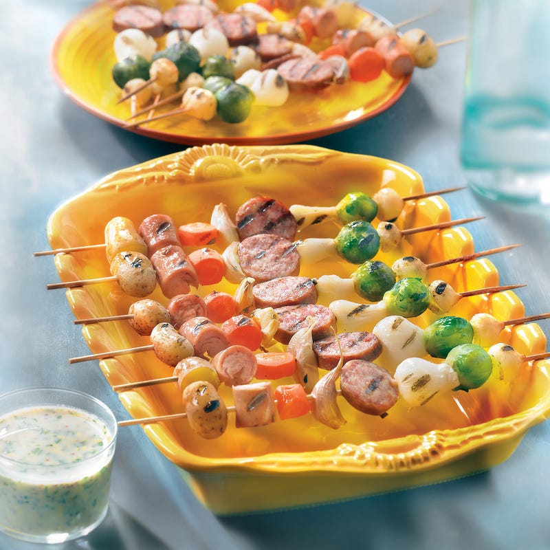 Brochettes comme un pot-au-feu