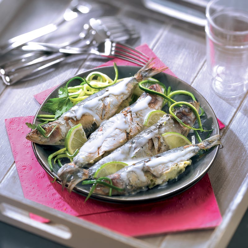 Papillote de sardine farcie