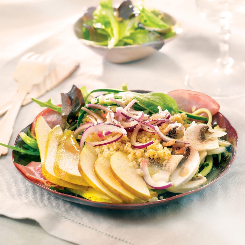 Salade sucrée salée au quinoa