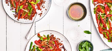 Salade de riz rouge de Camargue