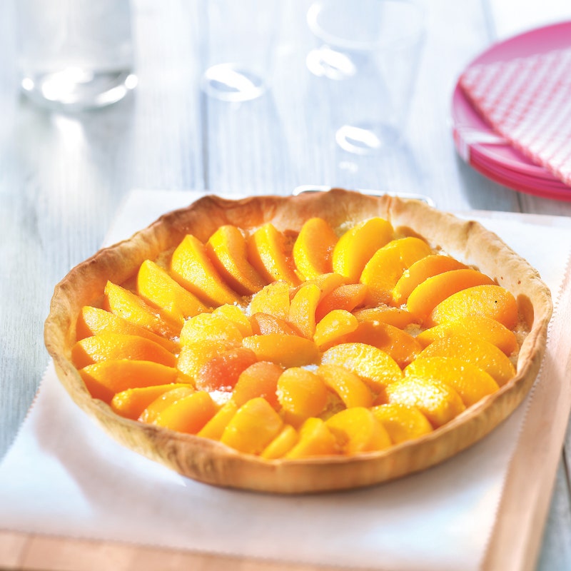 Tarte aux pêches