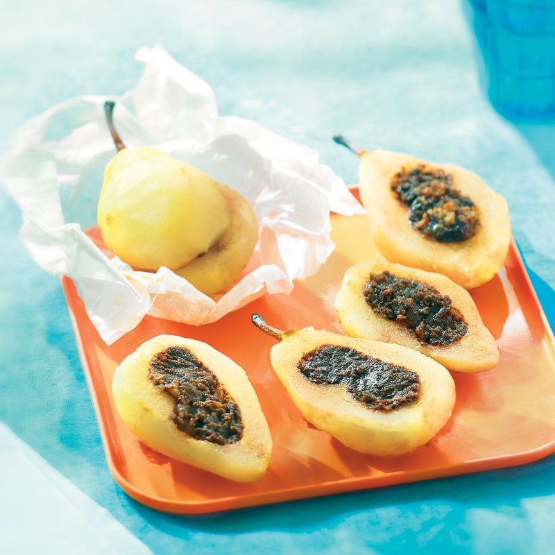 Papillote de poires aux amaretti