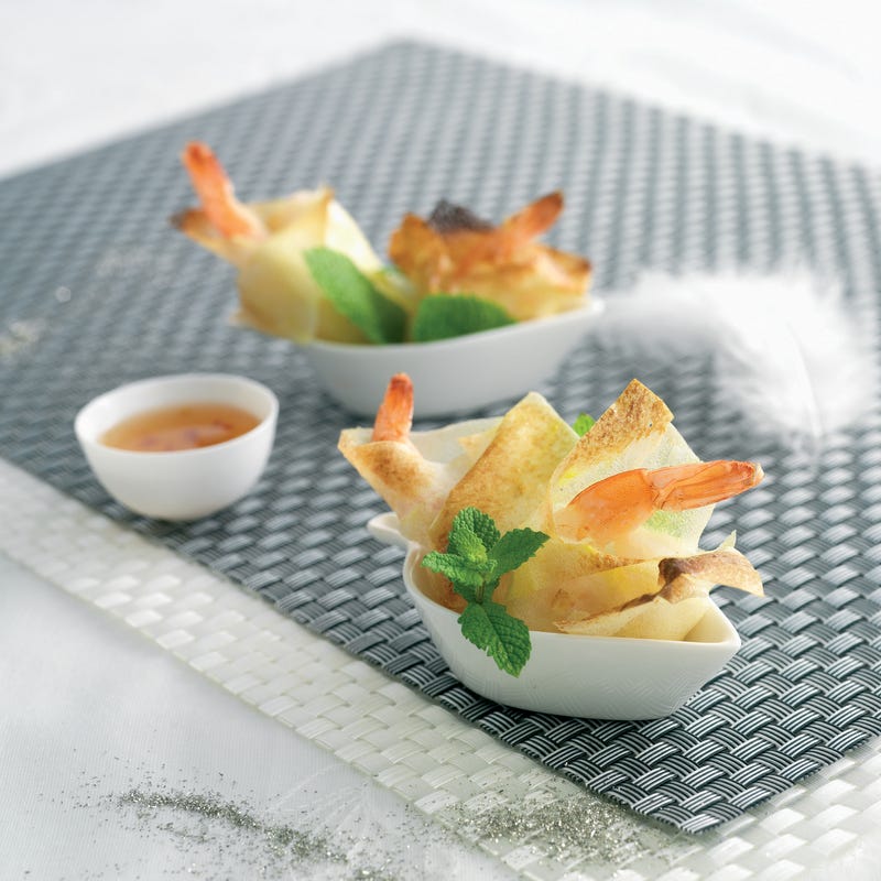 Croustillants de crustacés