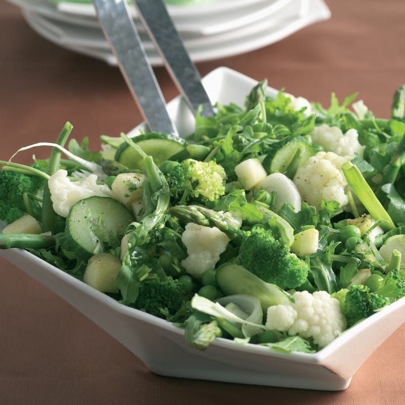 Salade de légumes craquant