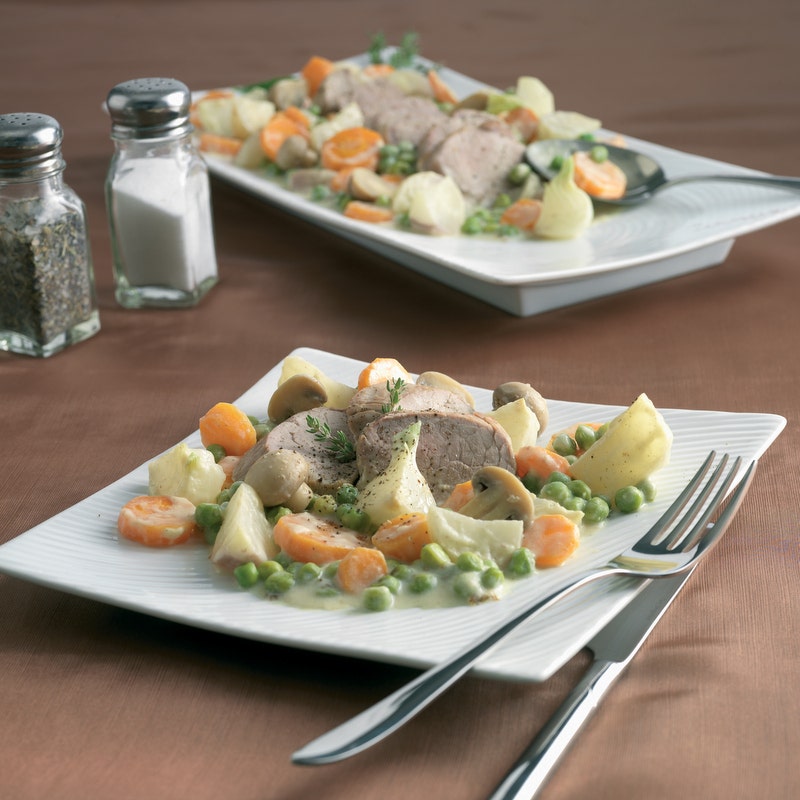 Blanquette de porc aux petits légumes