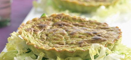 Flans de courgette