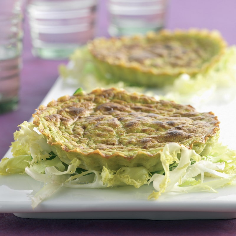 Flans de courgettes