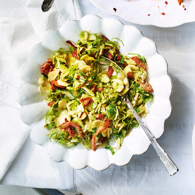 Photo of Shredded brussels sprouts with bacon by WW