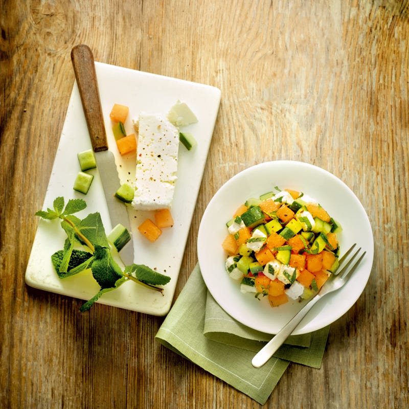 Photo de/du Tartare melon, feta et concombre par WW