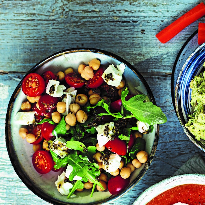 Photo of Chickpea & goat's cheese salad by WW